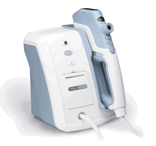 Keeler Pulsair Intellipuff Non Contact Tonometer Angle View