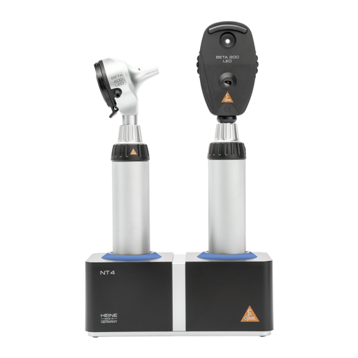 A 153.24.422 HEINE BETA400 LED Otoscope BETA200 LED Ophthalmoscope Kit Nt4 2
